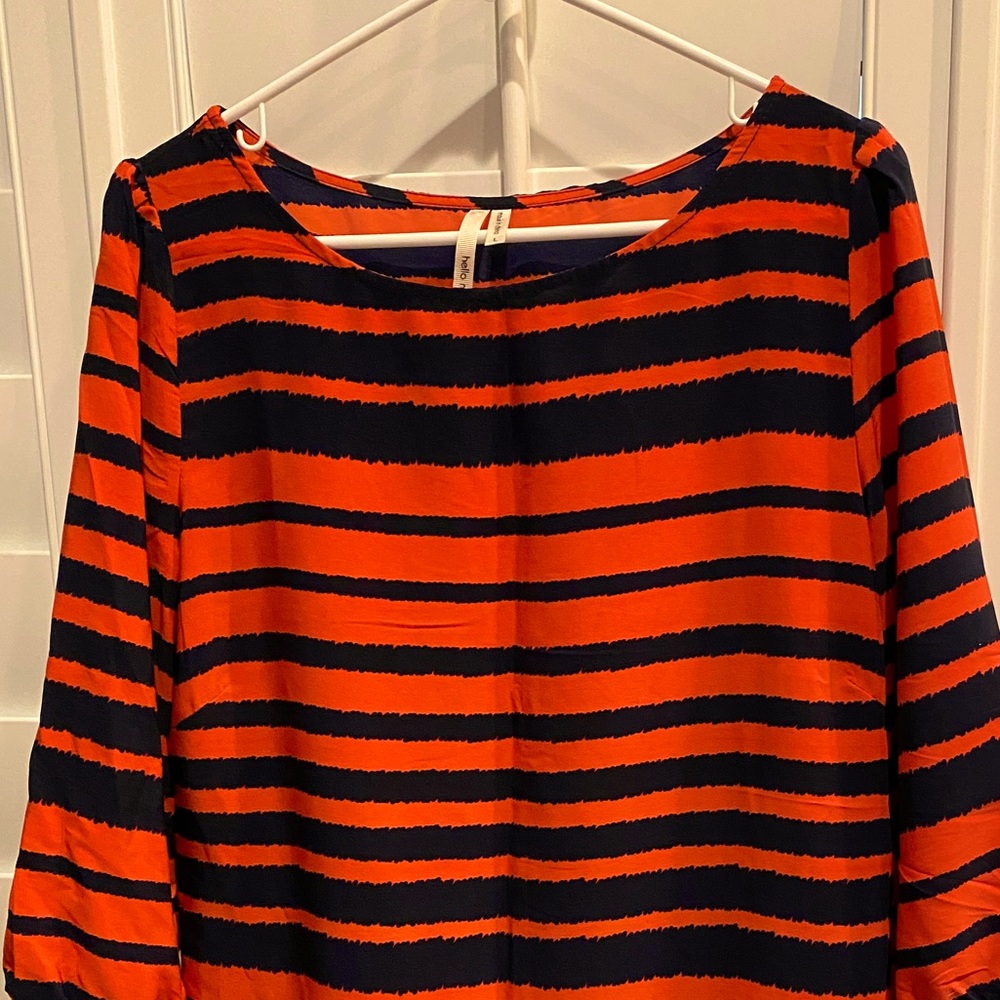 Navy/Orange Dress